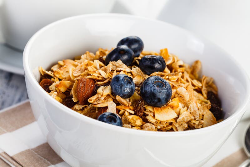 Organic Breakfast stock photo. Image of grain, diet, beverage 58972452