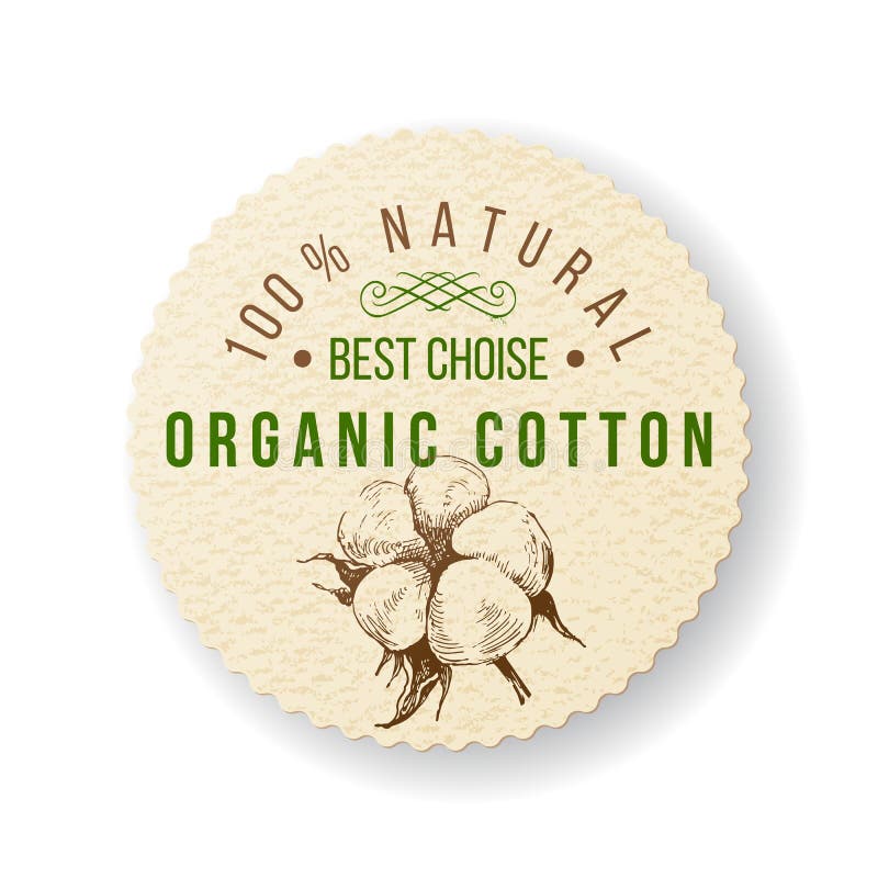 Organic cotton label