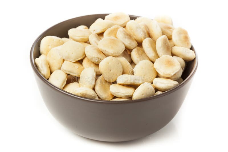 Organic Crunchy Oyster Crackers Stock Photo Image of traditional