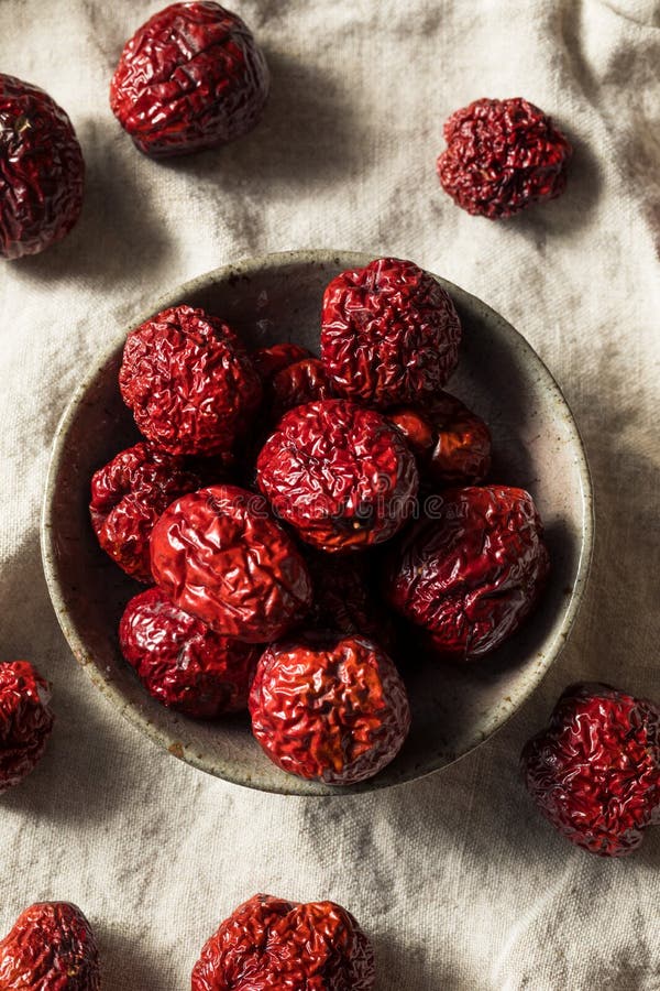 Organic Dried Red Jujube Fruit Stock Photo Image of background