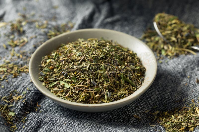 Organic Dry Herbs De Provence Stock Photo Image of flavor, herbal