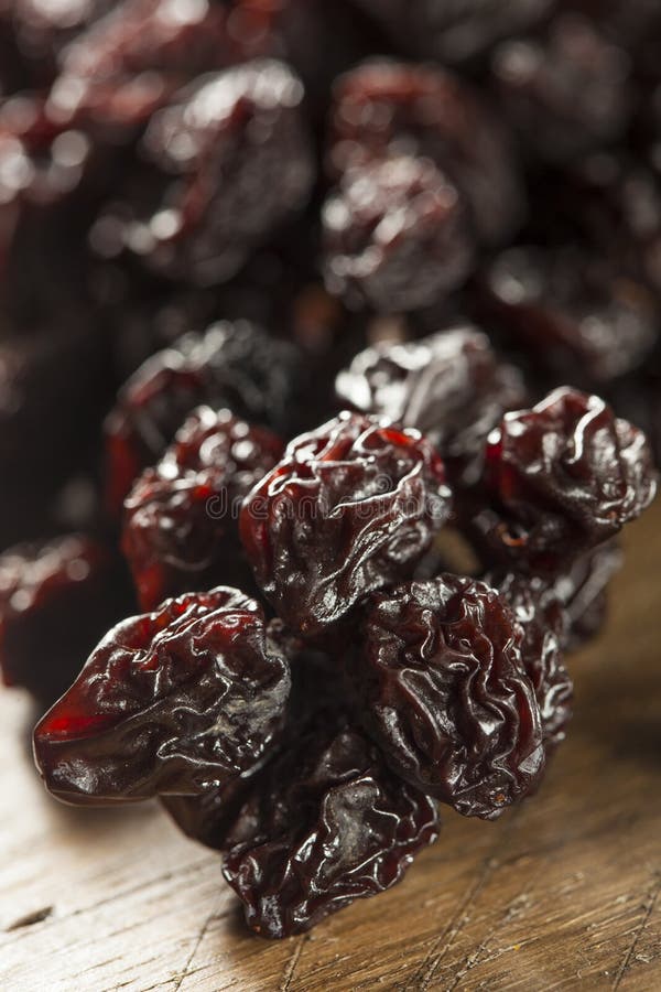 Organic Dry Raisins on the Vine Stock Photo Image of organic