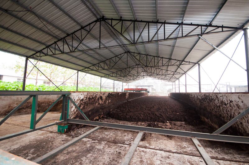 Download Organic Fertilizer Production Line Stock Image - Image of green, line: 49768789