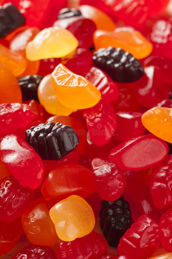 Organic Fruit Gummy Snacks for Kids Stock Photo Image of sweet