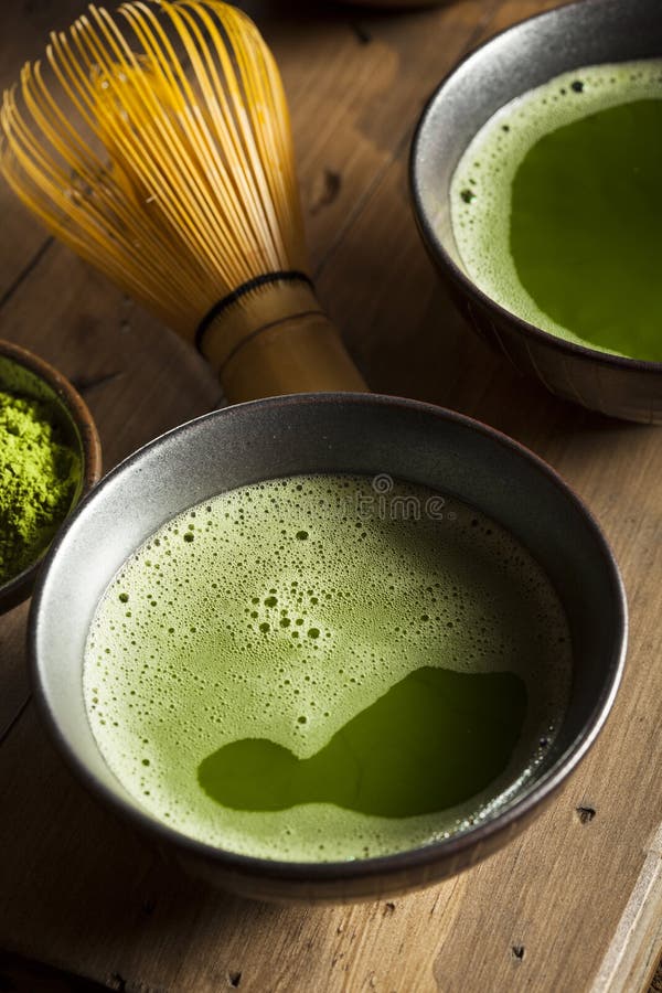 Matcha. Organic Green Matcha Tea Ceremony. Matcha Powder. Vegetarian