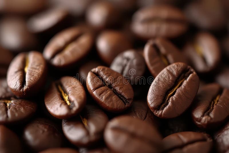 Organic Liberica Coffee Beans Experience Rich Natural Flavor stock illustrationer