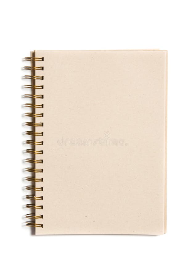 Organic paper notebook