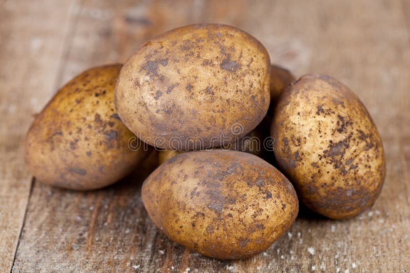 Organic potatoes