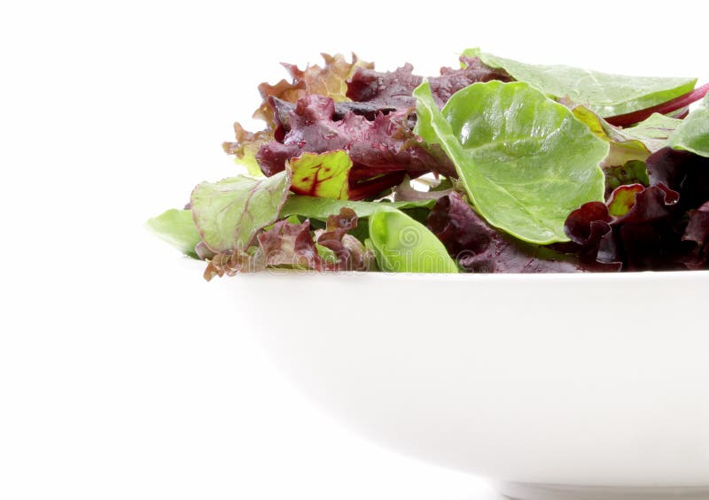 Organic salad greens
