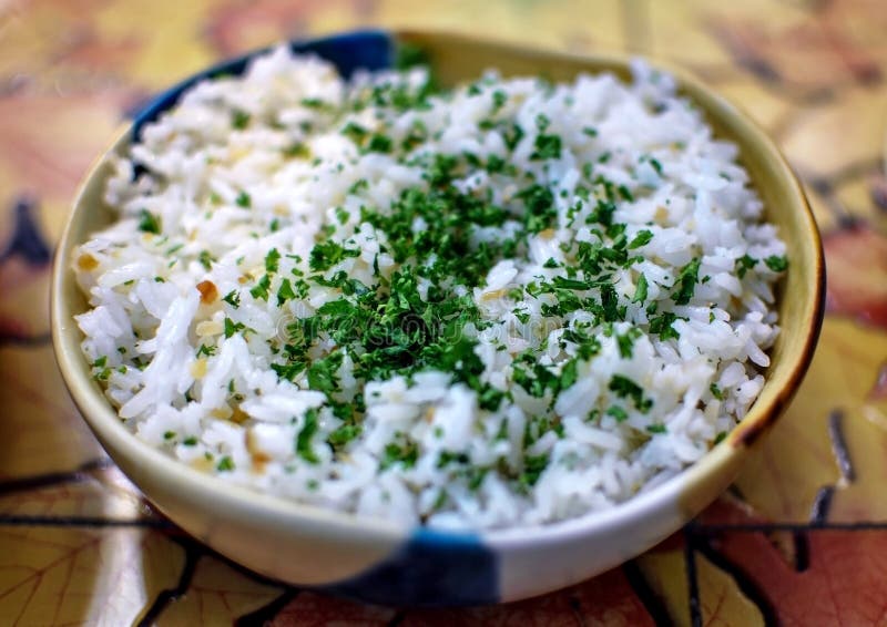 Organic White Rice stock photo. Image of fiber, white 51513482