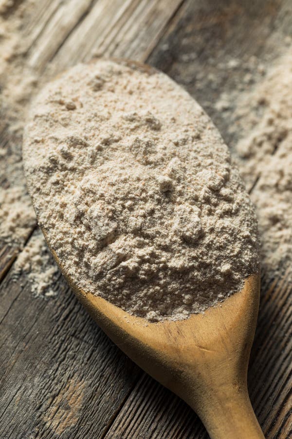Organic Whole Wheat Flour stock image. Image of grains 147134305