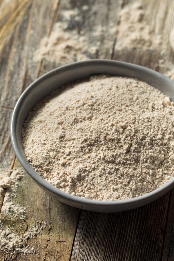 Organic Whole Wheat Flour stock photo. Image of nutrition 147134404