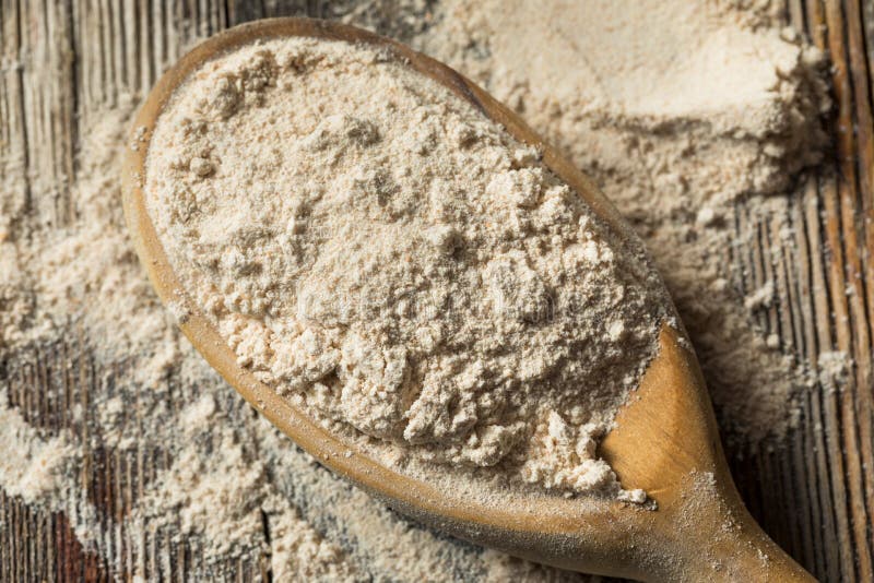 Organic Whole Wheat Flour stock photo. Image of diet 147134678