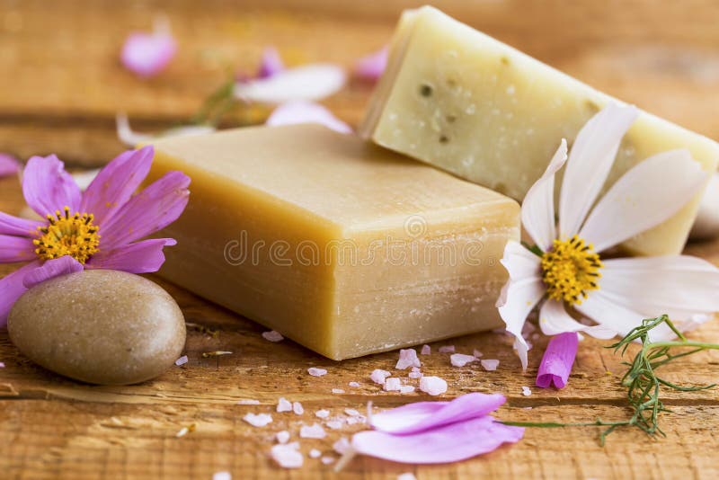 Organic floral soap.Natural skincare soaps with flowers extract. Organic floral soap.Natural skincare soaps with flowers extract