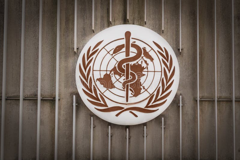 Organización Mundial De La Salud Logotipo De Oms En La Sede De Ginebra  Suiza Foto editorial - Imagen de pandemia, epidemia: 177664106