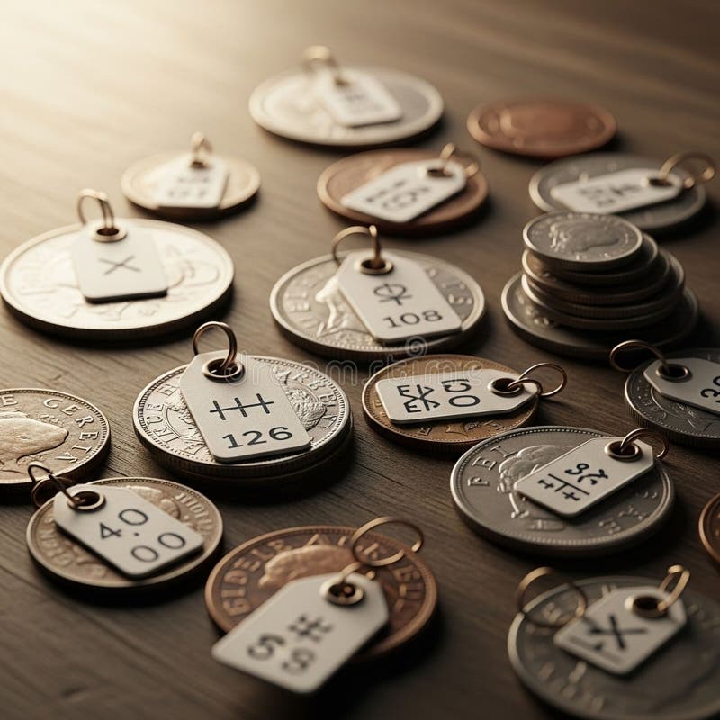 Organization, possibly representing a coded system or abstract inventory stock illustration