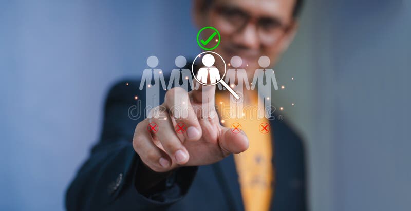 Organizational expansion and business success via efficient HR techniques and employee engagement programs. Recruitment and stock photos
