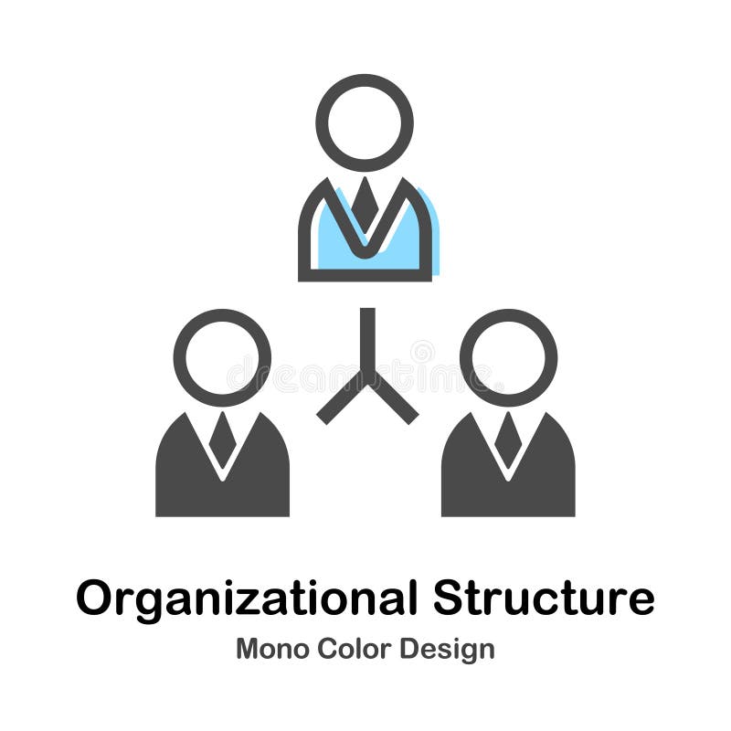 Organizational Structure Stock Illustration Illustration Of Hierarchy