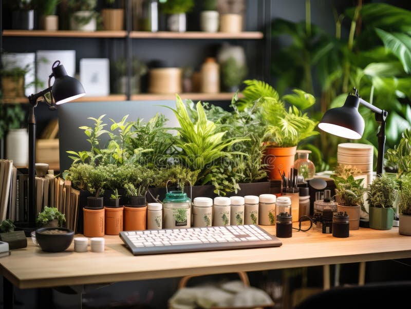Peaceful workspace representing recovery and mindful financial planning