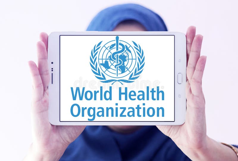 Organizzazione mondiale della sanità, WHO, logo immagine stock Organizzazione mondiale della sanità, WHO, logo immagine stock