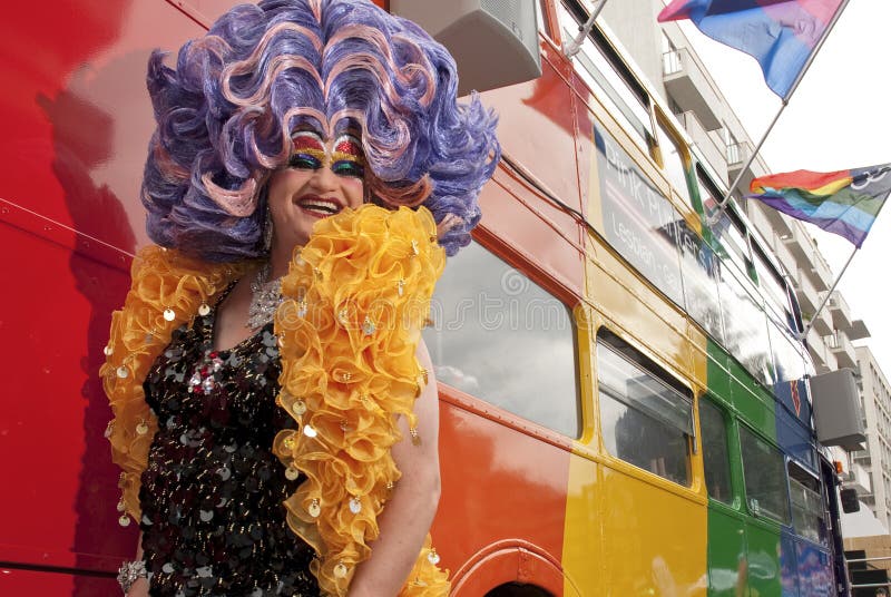 Orgulho Gay em Londres imagens de stock royalty free