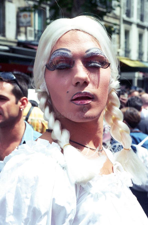 Orgulho Gay - Paris foto de stock