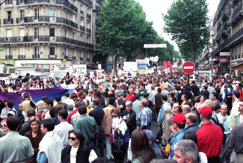 Orgulho alegre - Paris imagens de stock royalty free