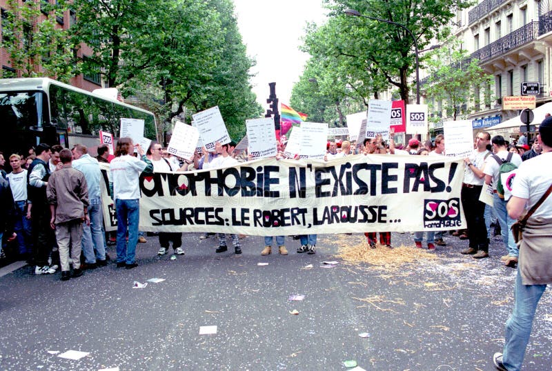 Orgulho alegre - Paris imagem de stock royalty free