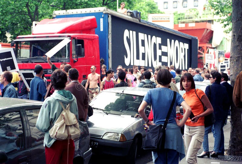 Orgulho alegre - Paris fotografia de stock