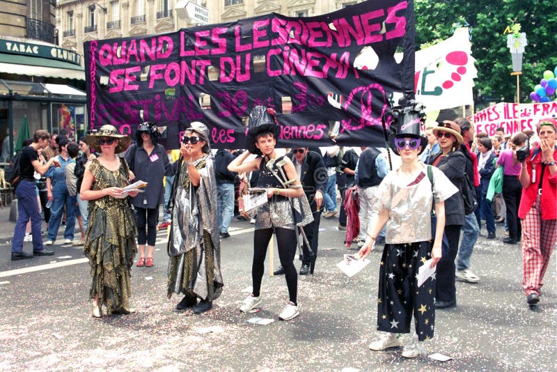 Orgulho alegre - Paris imagens de stock