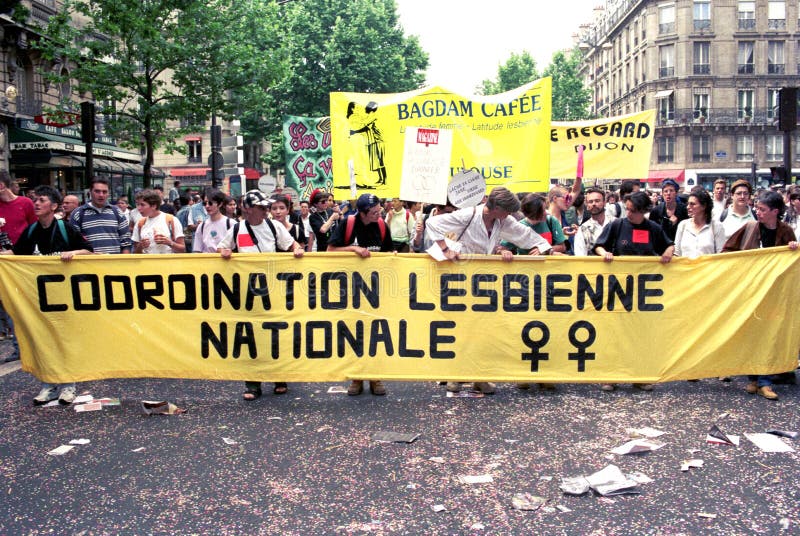 Orgulho alegre - Paris imagem de stock royalty free