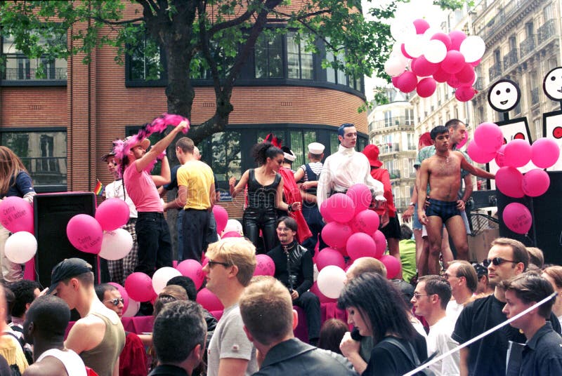 Orgulho alegre - Paris imagens de stock royalty free