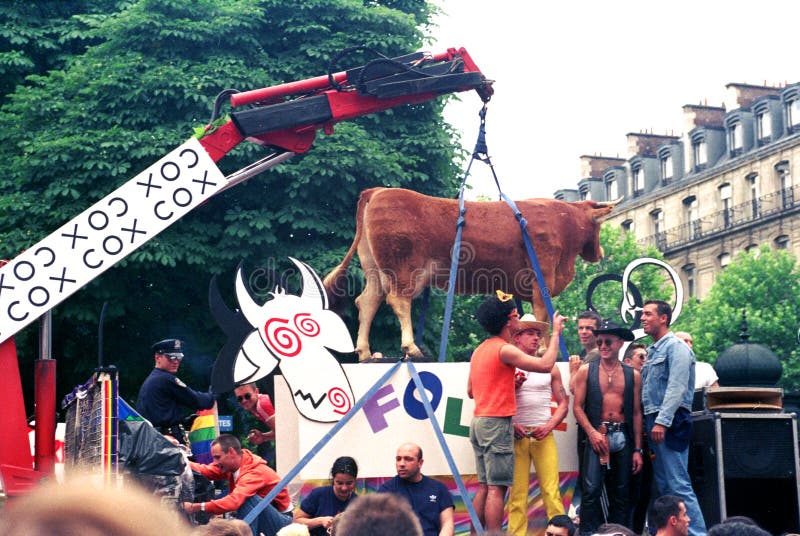 Orgulho Gay - Paris fotos de stock