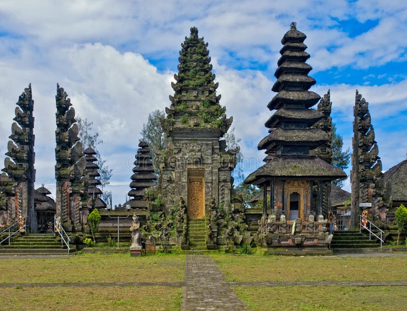 Oriental balinese temple stock images Oriental balinese temple stock images