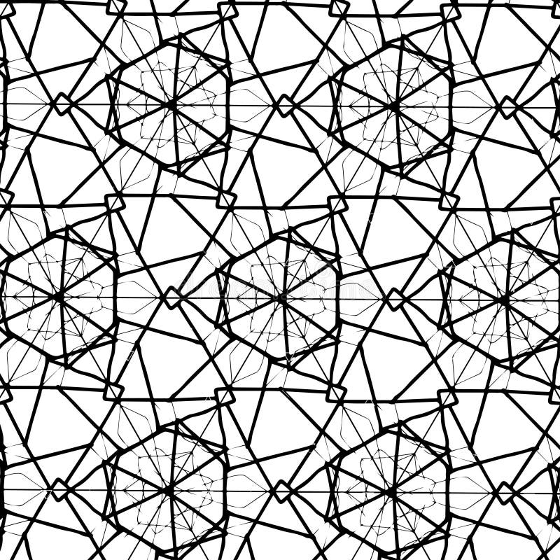 Oriental floral pattern in decorative style. Vector background stock illustration