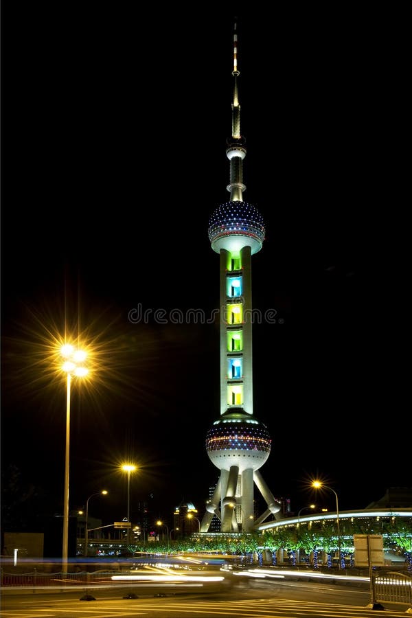 The Oriental Pearl TV Tower Of Shanghai