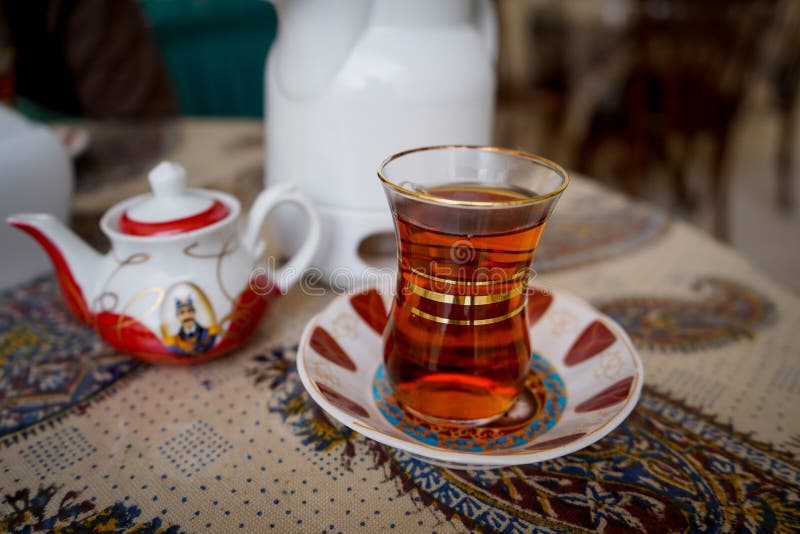 Oriental Tea in Local Culture, in Iran Stock Photo - Image of delight