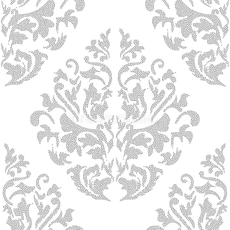 Oriental vector classic colored pattern. Seamless abstract background with repeating elements. Orient background royalty free illustration Oriental vector classic colored pattern. Seamless abstract background with repeating elements. Orient background royalty free illustration