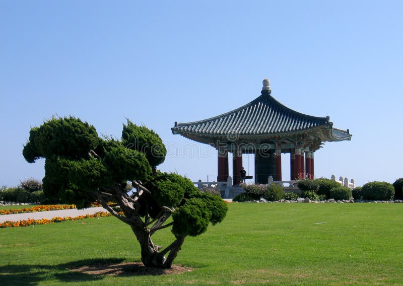 Orientalische Landschaft stockfotografie