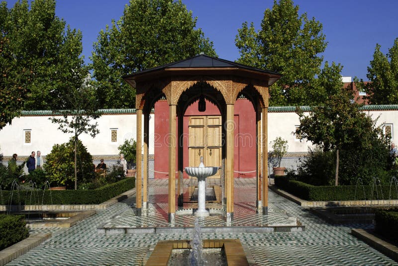 Orientalischer Garten In Berlin Deutschland