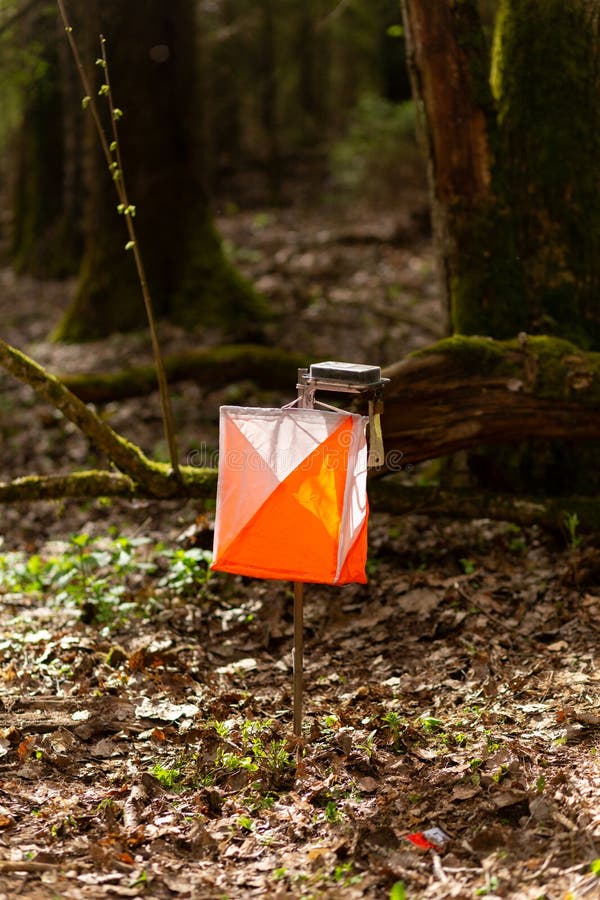 Orienteering. Control Point Prism and Electric Composter for