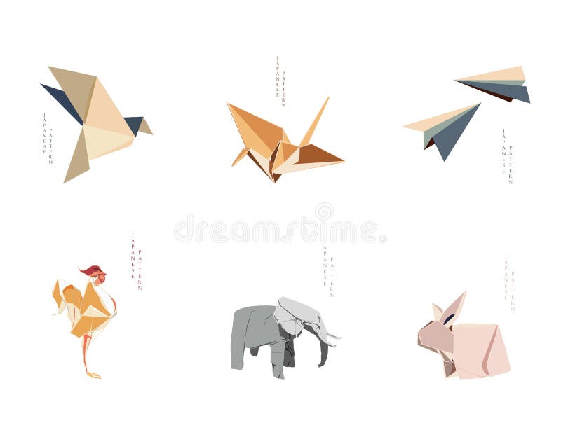 Origami Animal Vector with Logo Design. Japanese Paper Folding Icon. Geometric Element in Asian Style Stock Vector - Illustration of label, hobby: 186349903 Origami Animal Vector with Logo Design. Japanese Paper Folding Icon. Geometric Element in Asian Style Stock Vector - Illustration of label, hobby: 186349903