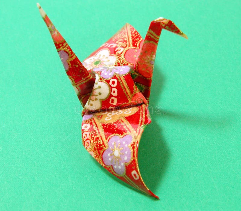 Origami ed ombra fotografie stock libere da diritti Origami ed ombra fotografie stock libere da diritti