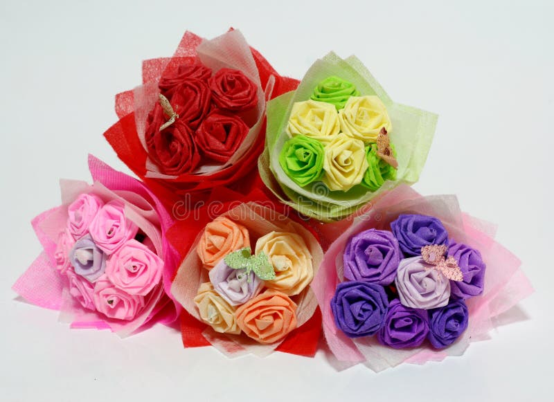 Origami of flowers