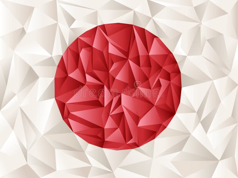 Origami pavilion japonez vector illustration