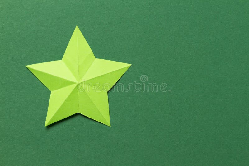 Origami star