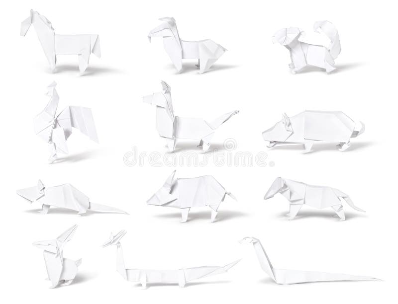 Origami, зодиак китайца бумаги стоковое фото rf Origami, зодиак китайца бумаги стоковое фото rf