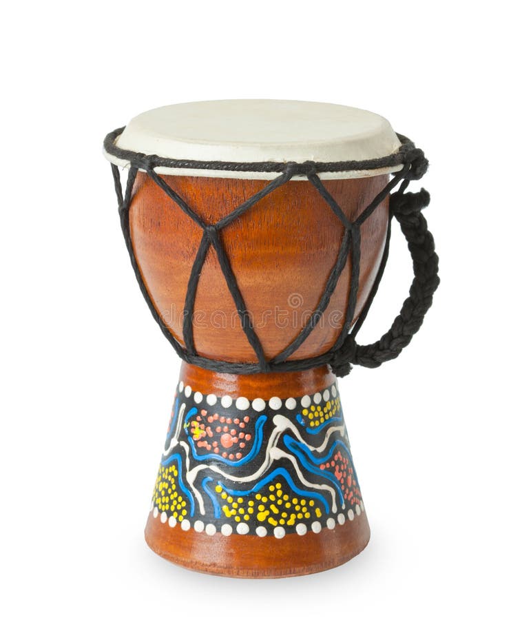 Original Africain De Tambour De Djembe Photo stock Image du culture
