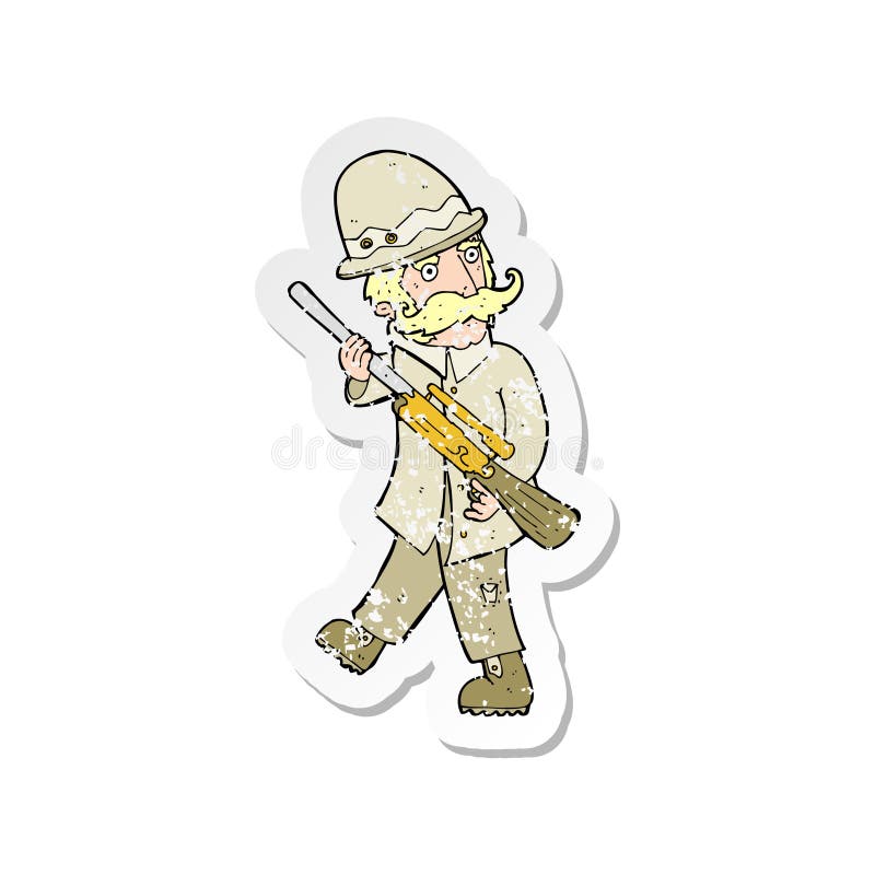Sticker Big Game Hunter Victorian Safari Man Male Mustache Gun Rifle Retro Costume Cartoon Character Cute Drawing Illustration Quirky Hand Drawn Happy Cheerful Retro Doodle Funny Silly Line Crazy Clip Art Clip Sticker Big Game Hunter Victorian Safari Man Male Mustache Gun Rifle Retro Costume Cartoon Character Cute Drawing Illustration Quirky Hand Drawn Happy Cheerful Retro Doodle Funny Silly Line Crazy Clip Art Clip