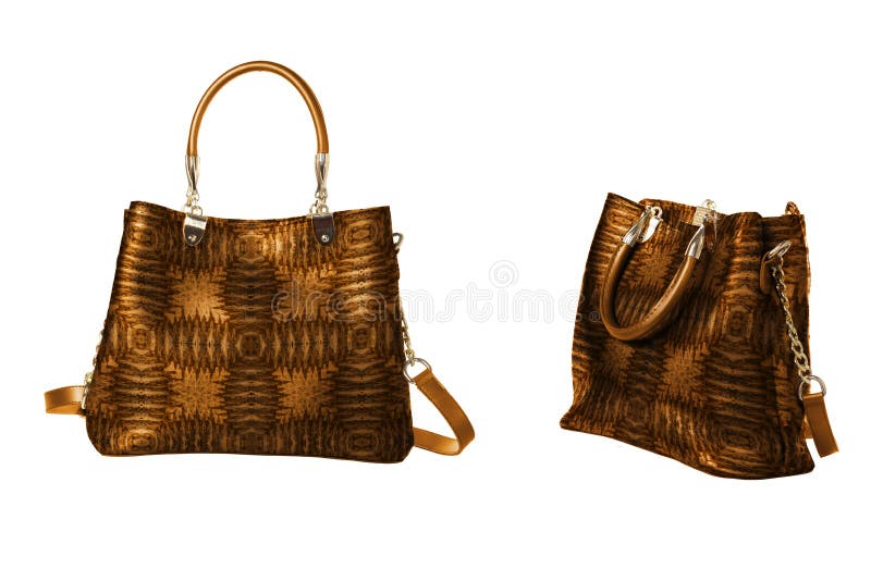 Original Design Casual Women S Bag with a Pattern Stock Image Image